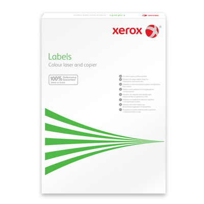 Xerox Colour laser labels Standard Format - Pyöristetyt Kulmat